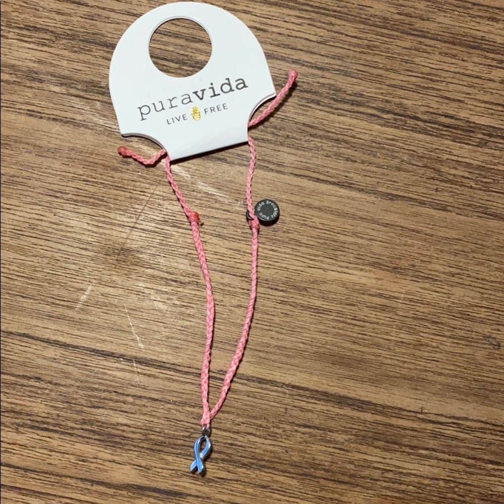 Pura Vida breast cancer bracelet